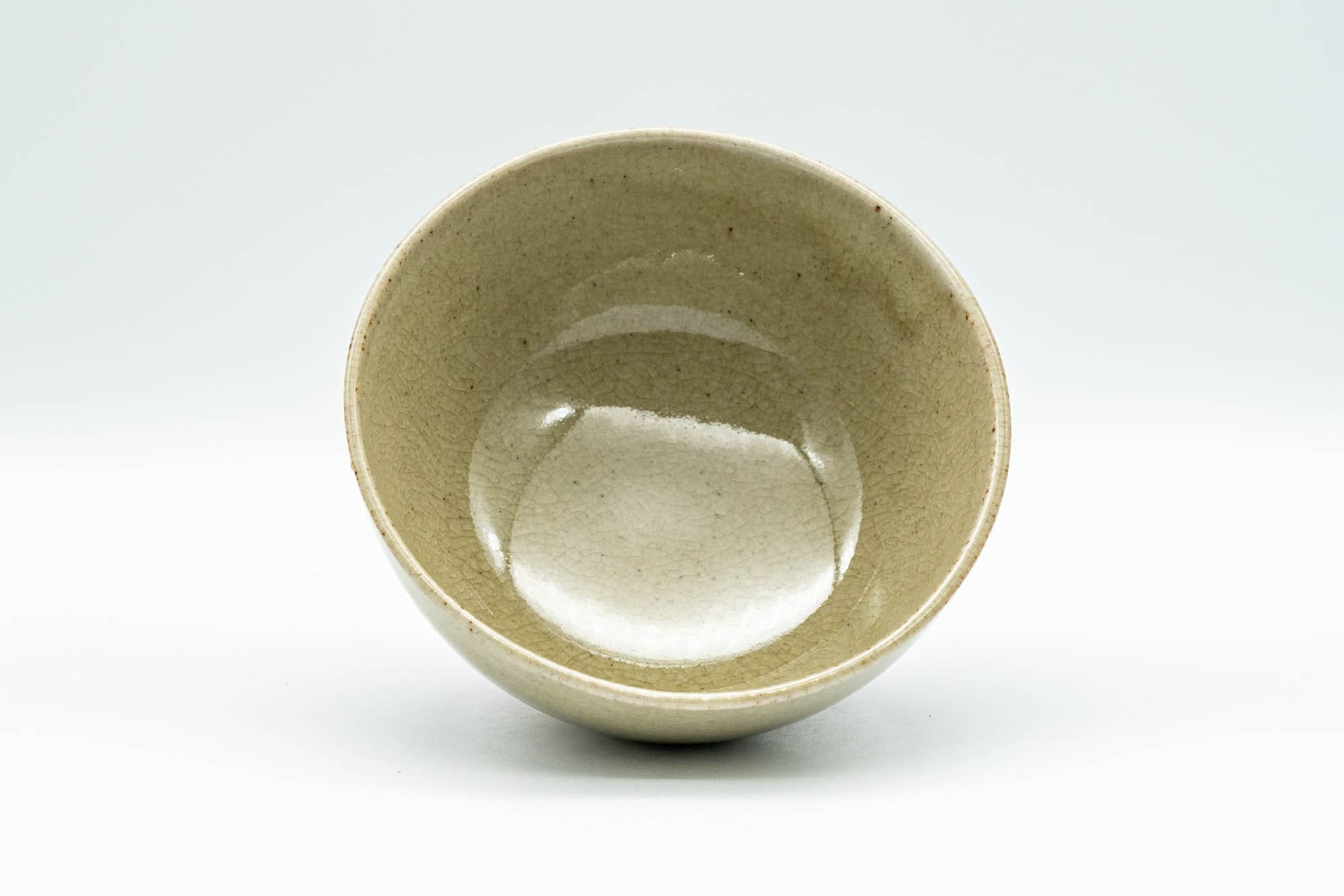 Japanese Matcha Bowl - Crazed Celadon Glazed Chawan - 200ml