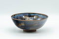 Japanese Matcha Bowl - Blue Drip-Glazed Summer Chawan - 150ml