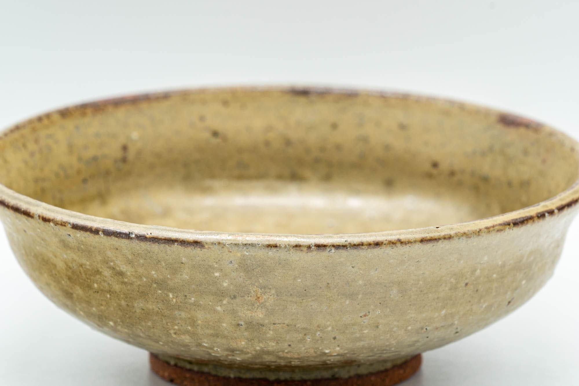 Japanese Bowl - Beige Hira-gata Summer Chawan - 200ml