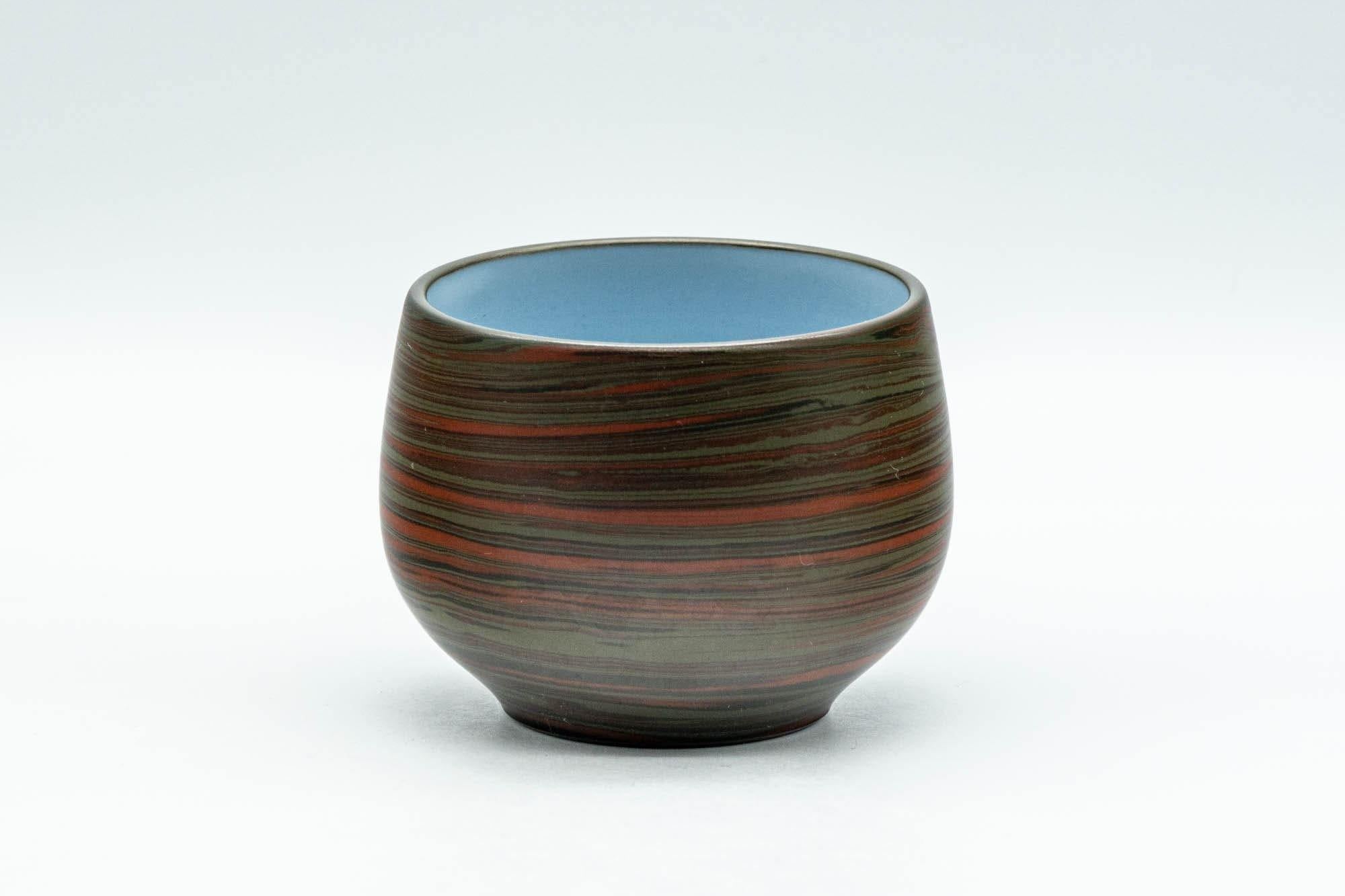 Japanese Teacup - 雲仙窯 Unzen Kiln Nerikomi Tokoname-yaki Yunomi - 120ml