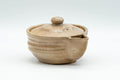 Japanese Houhin - Beige Ribbed Hagi-yaki Handle-less Teapot - 100ml