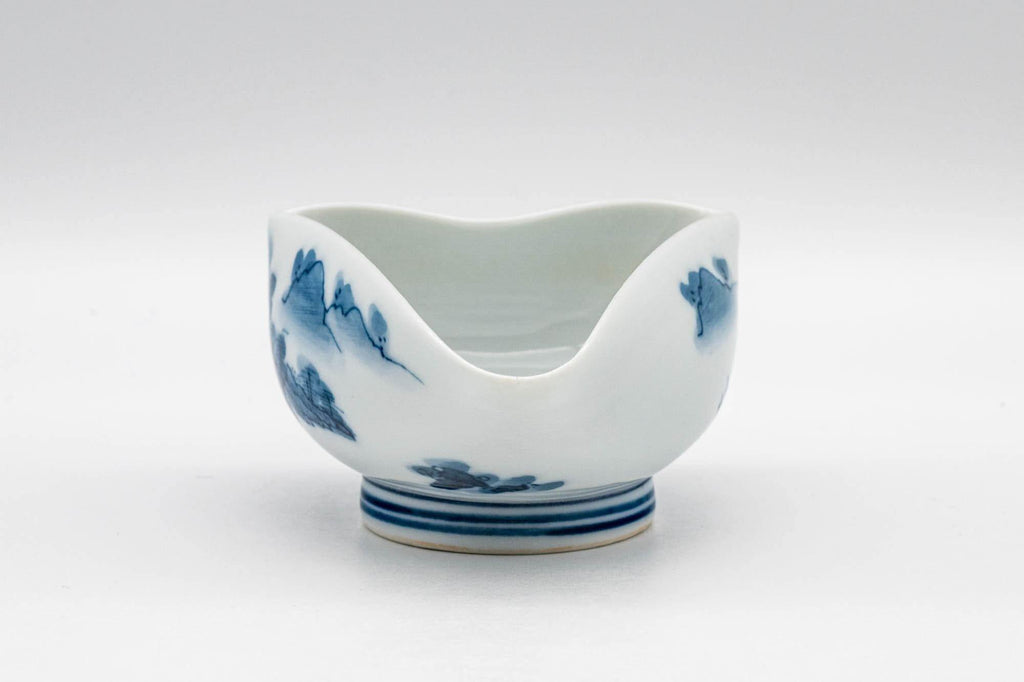 Japanese Katakuchi - Hataman Toen (畑萬陶苑) Porcelain Water Cooler - 40ml