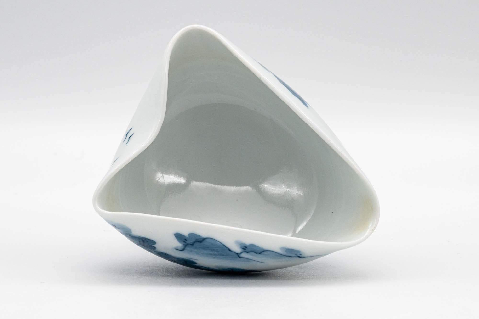 Japanese Katakuchi - Hataman Toen (畑萬陶苑) Porcelain Water Cooler - 40ml