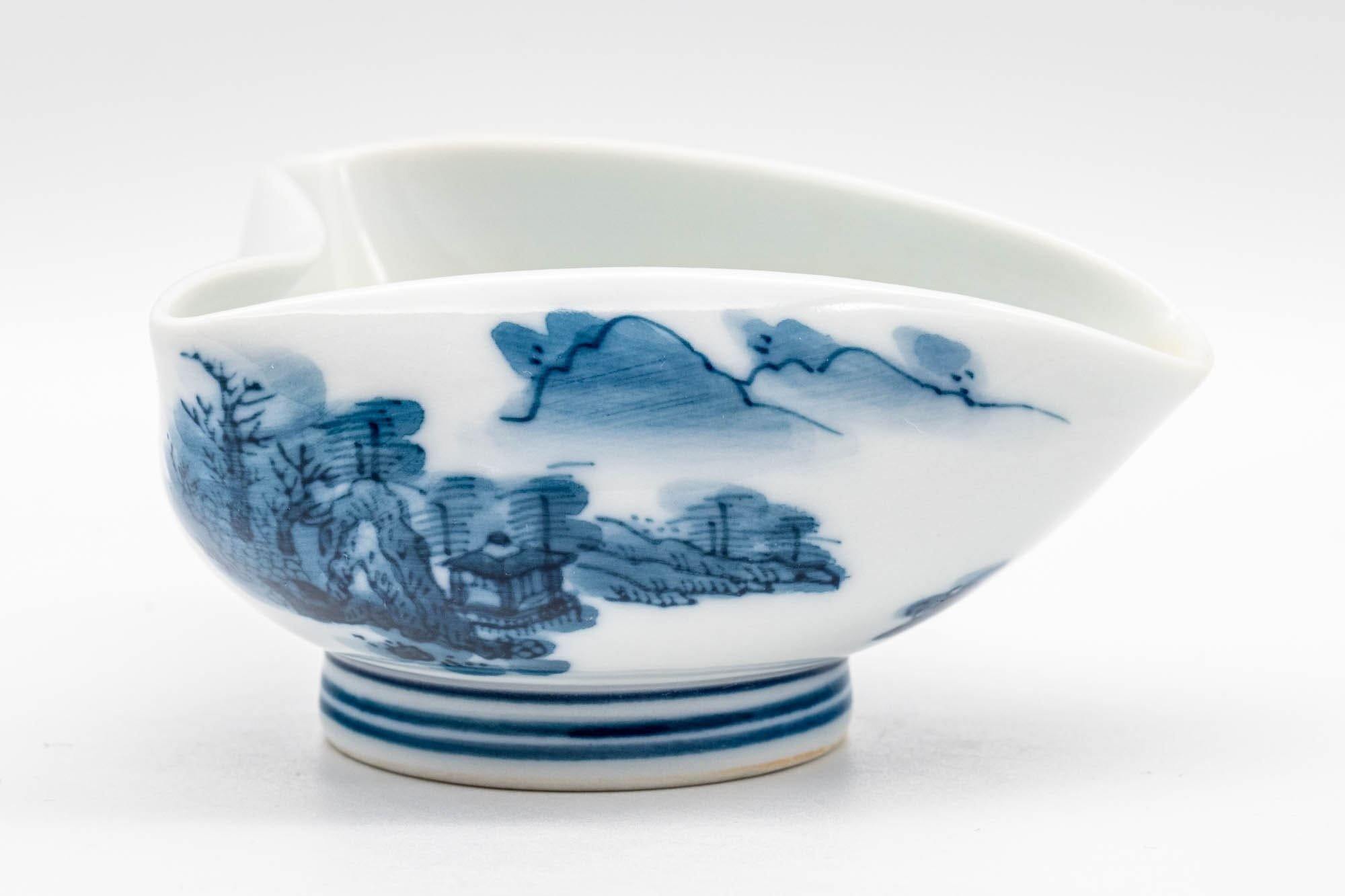 Japanese Katakuchi - Hataman Toen (畑萬陶苑) Porcelain Water Cooler - 40ml