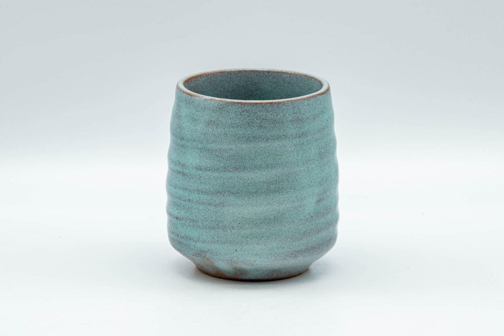 Japanese Teacup - Blue Spiral Yunomi - 110ml