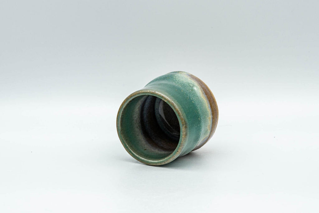 Japanese Teacup - Drip-Glazed Agano-yaki Guinomi - 35ml