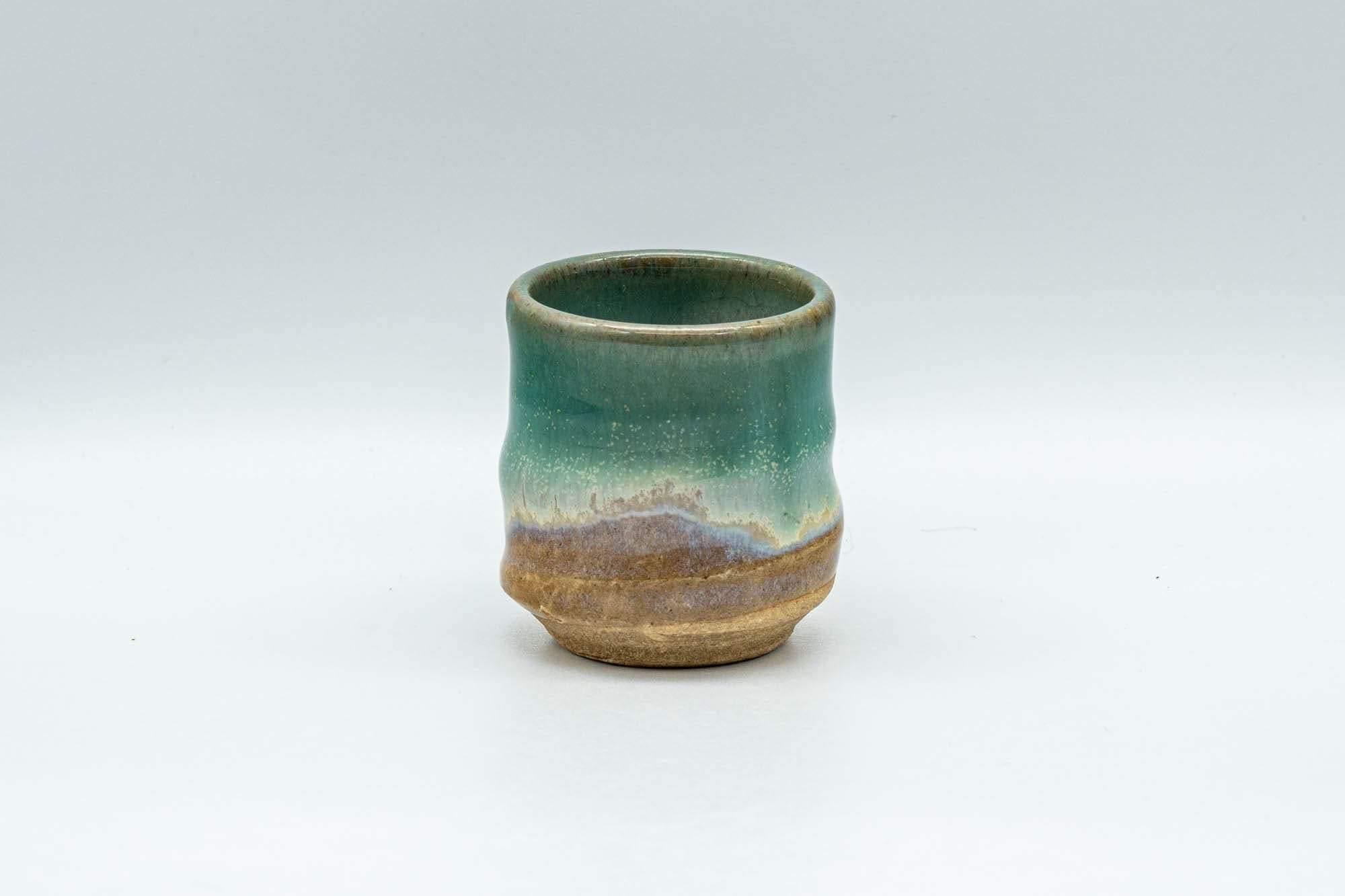 Japanese Teacup - Drip-Glazed Agano-yaki Guinomi - 35ml