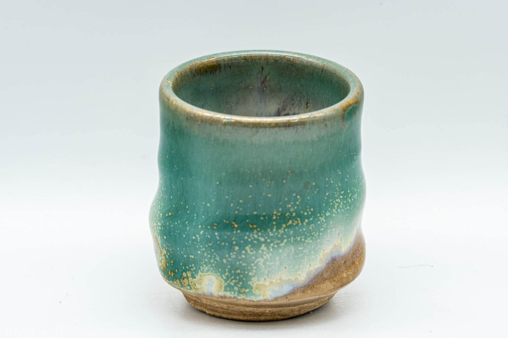 Japanese Teacup - Drip-Glazed Agano-yaki Guinomi - 35ml