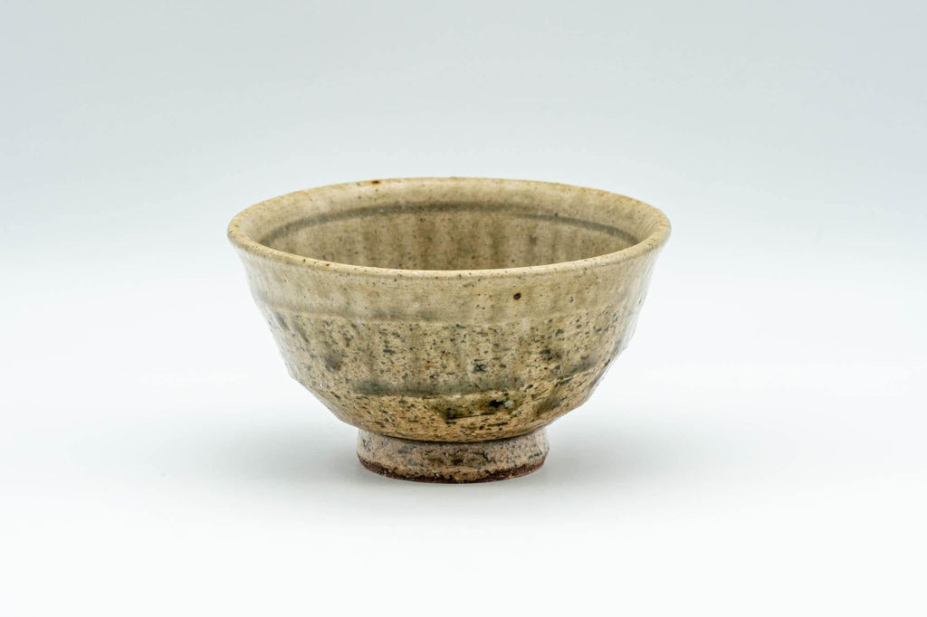 Japanese Teacup - Dark Green Drip-glazed Yunomi - 120ml
