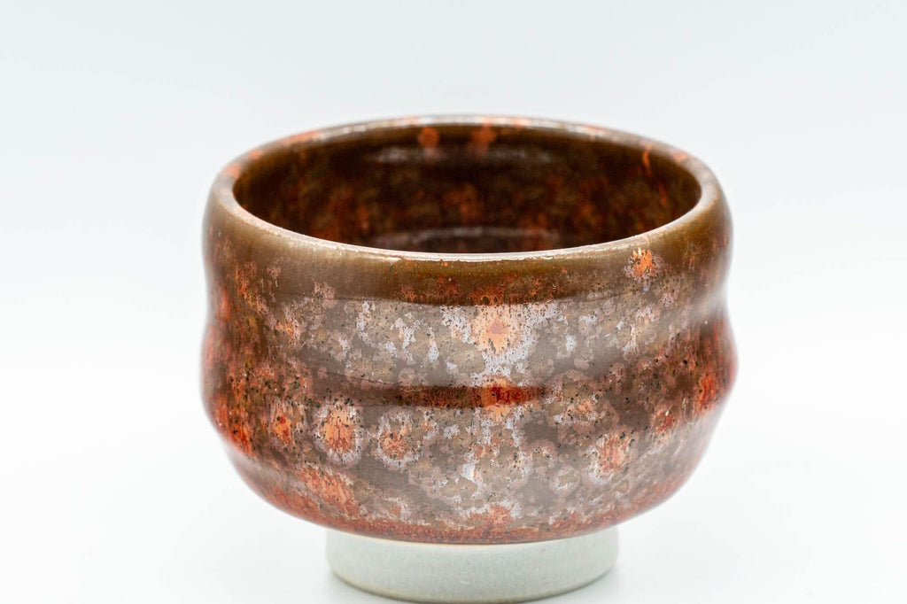 Japanese Teacup - Red Glazed Guinomi - 50ml