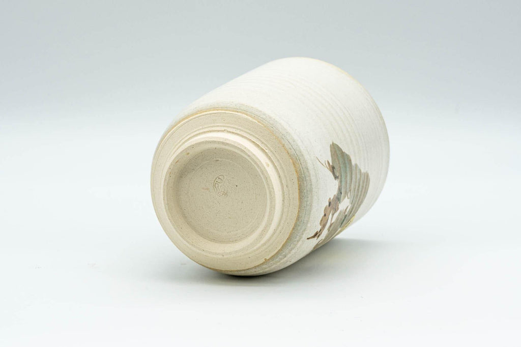 Japanese Teacup - Large Tsutsu-gata Kiyomizu-yaki Yunomi - 230ml
