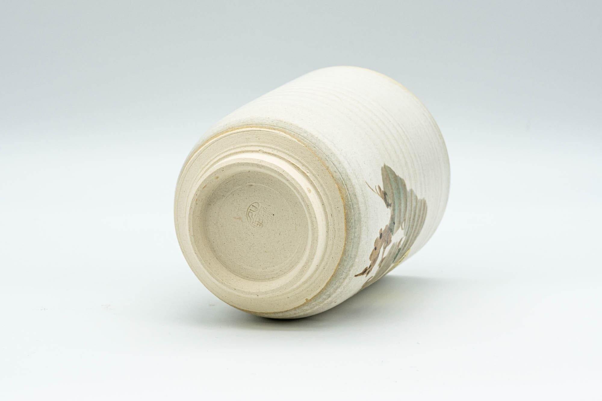 Japanese Teacup - Large Tsutsu-gata Kiyomizu-yaki Yunomi - 230ml