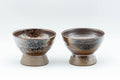 Japanese Teacups - Pair of Sori-gata Guinomi  - 30ml