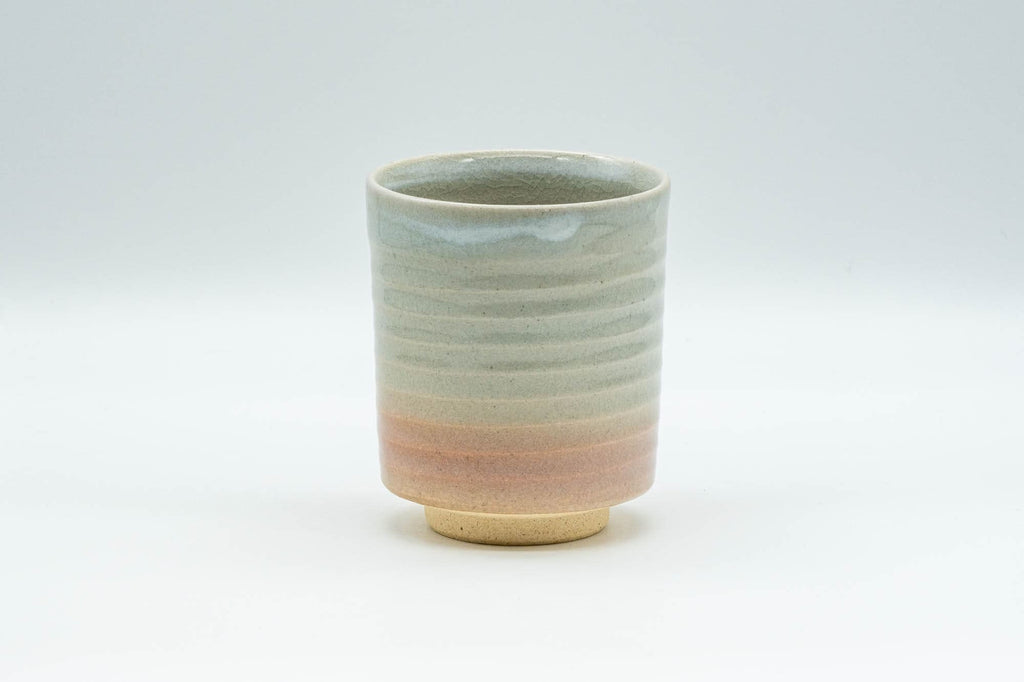 Japanese Teacup - Spiral Tsutsu-gata Hagi-yaki Yunomi - 150ml