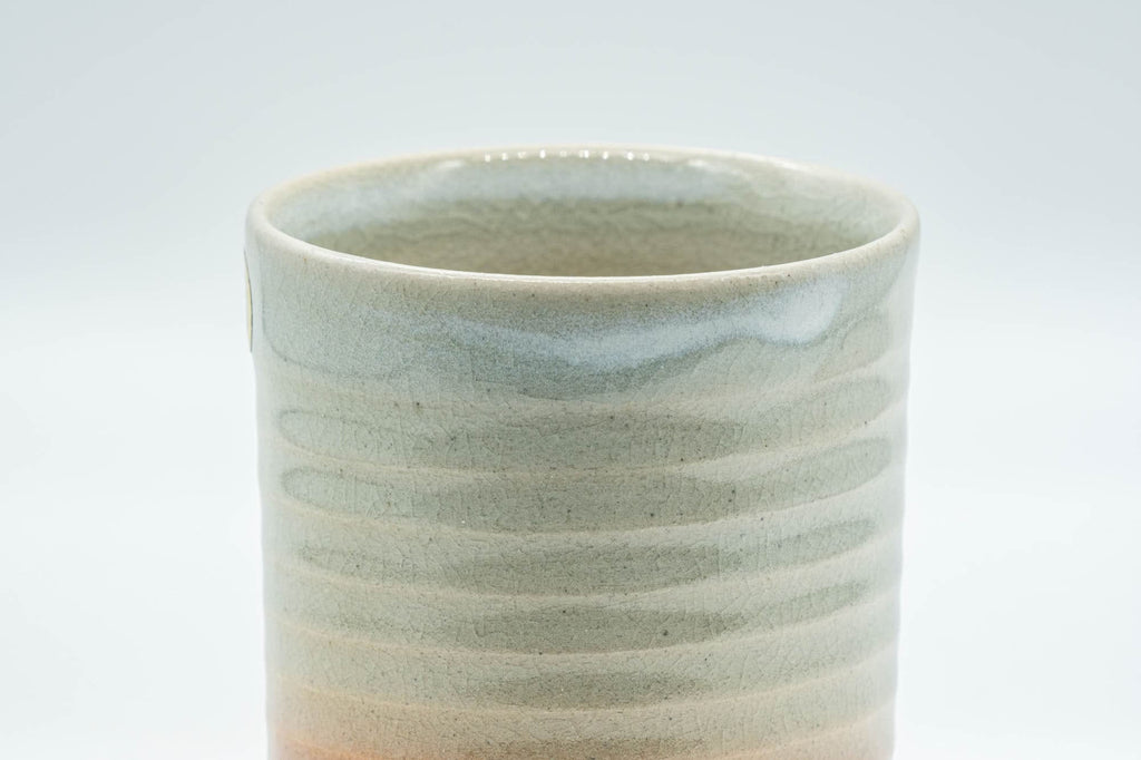 Japanese Teacup - Spiral Tsutsu-gata Hagi-yaki Yunomi - 150ml