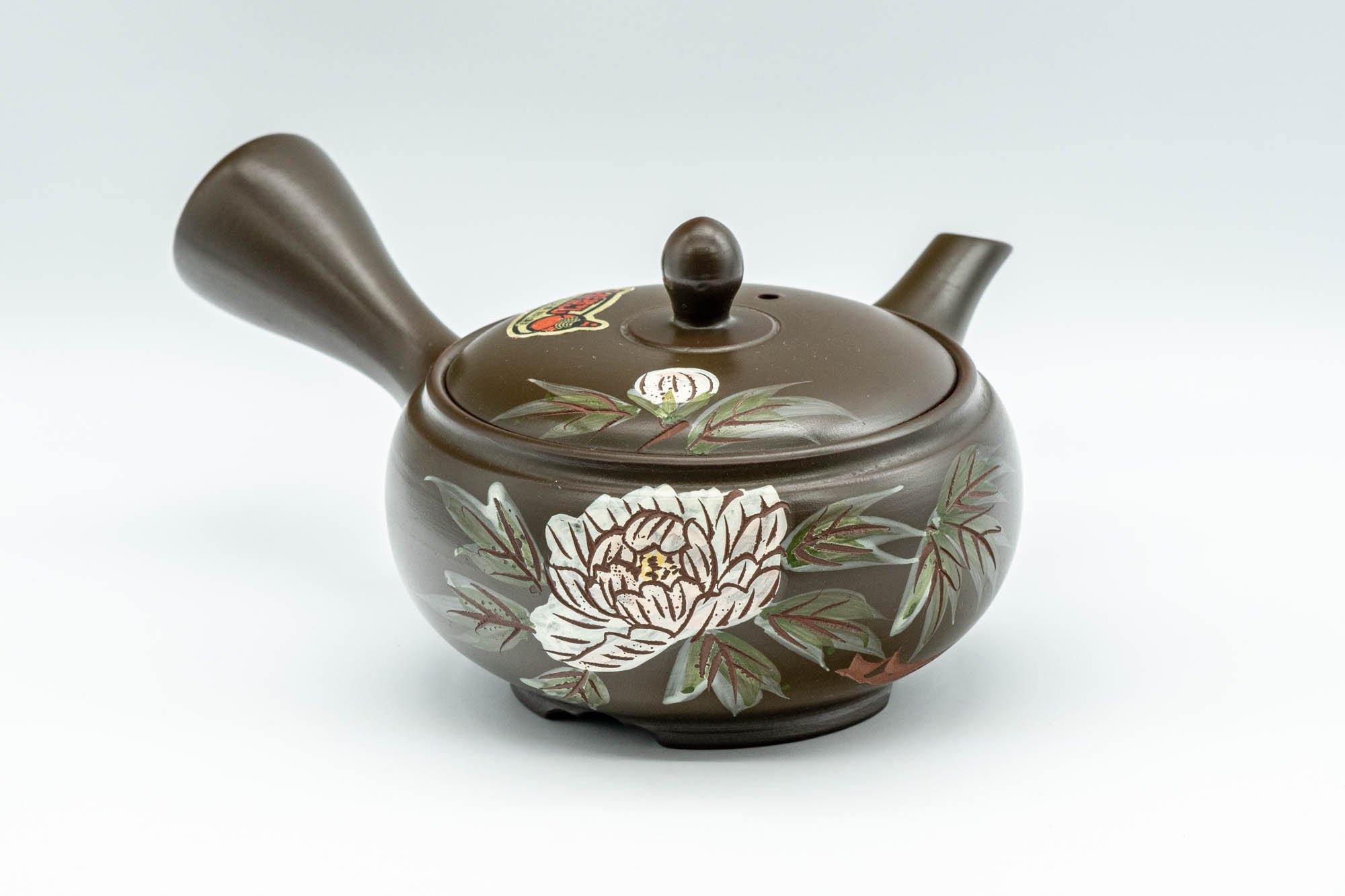 Japanese Kyusu - Takeharu Kiln 竹春窯 Camellia Teapot - 275ml