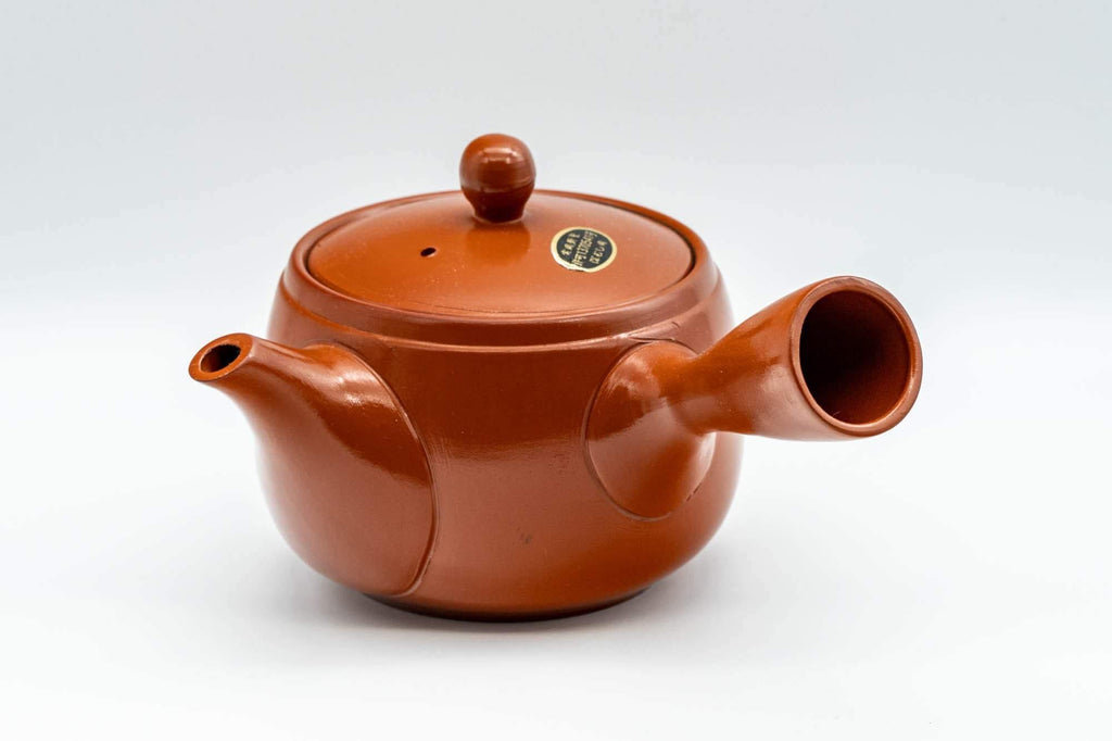 Japanese Kyusu - Engraved Tokoname-yaki Teapot - 350ml