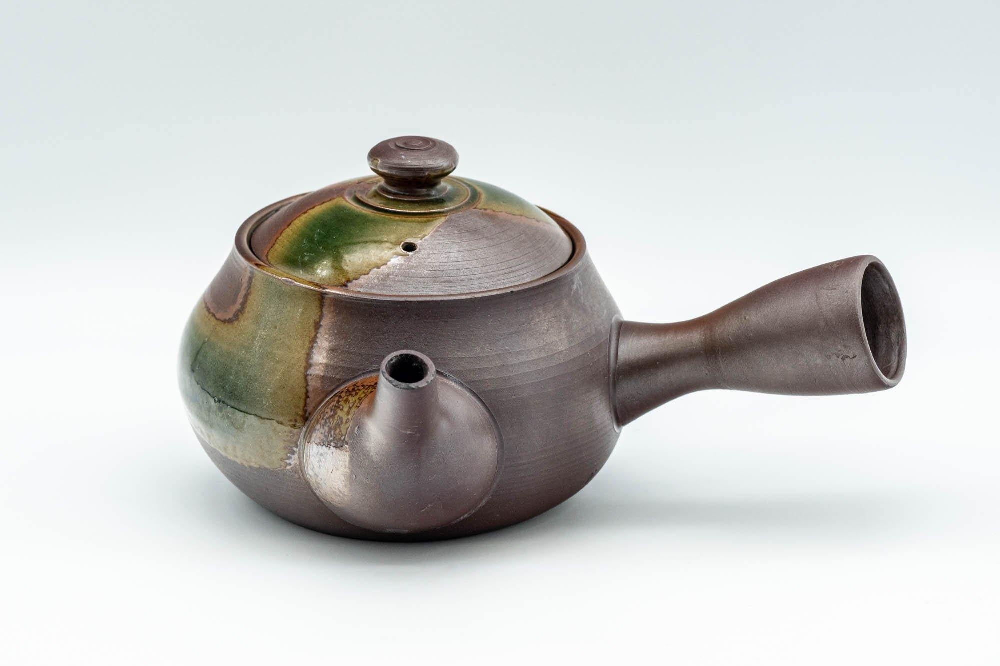 Japanese Kyusu - Ash Glazed Banko-Yaki Teapot - 275ml