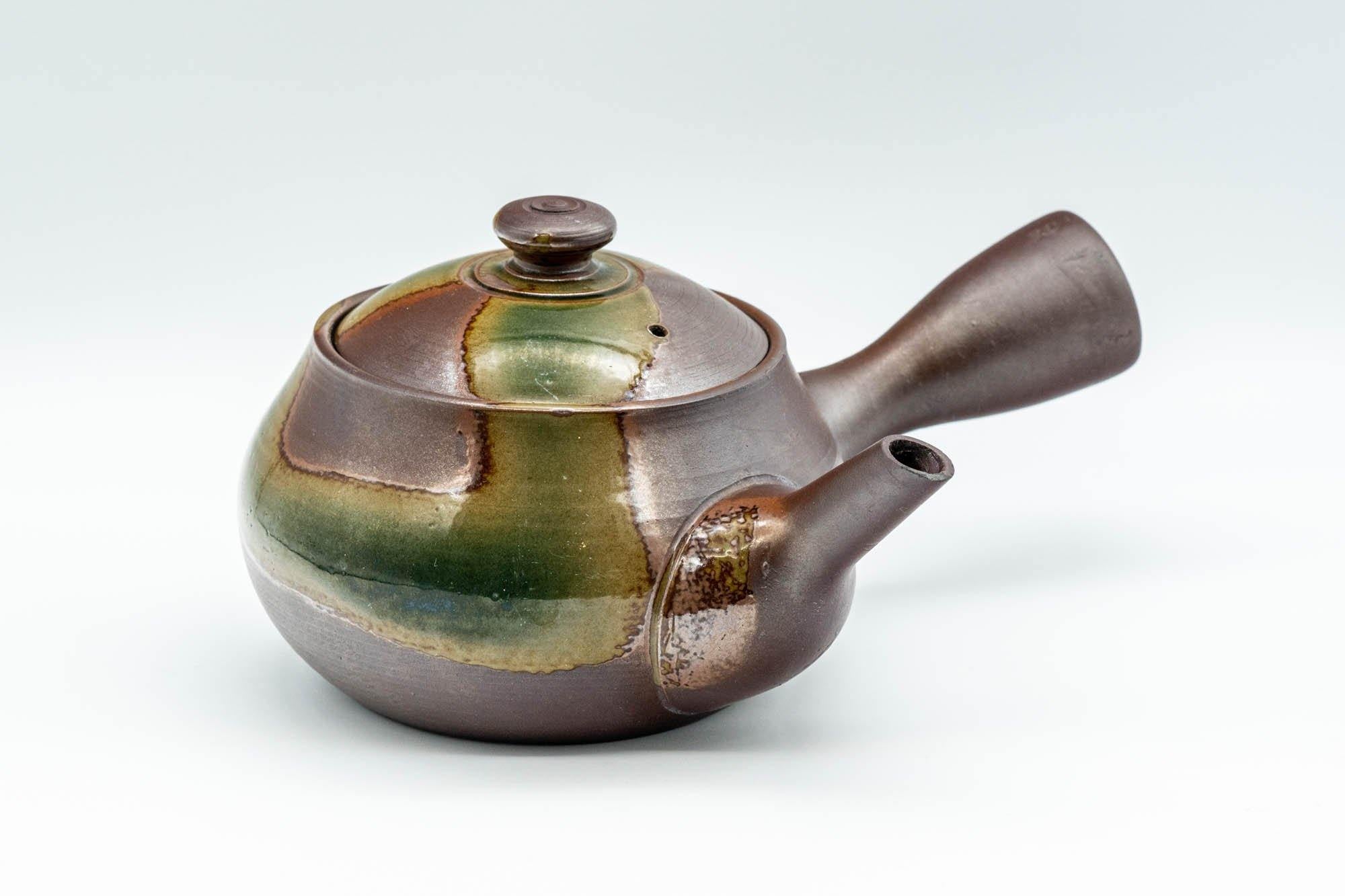 Japanese Kyusu - Ash Glazed Banko-Yaki Teapot - 275ml