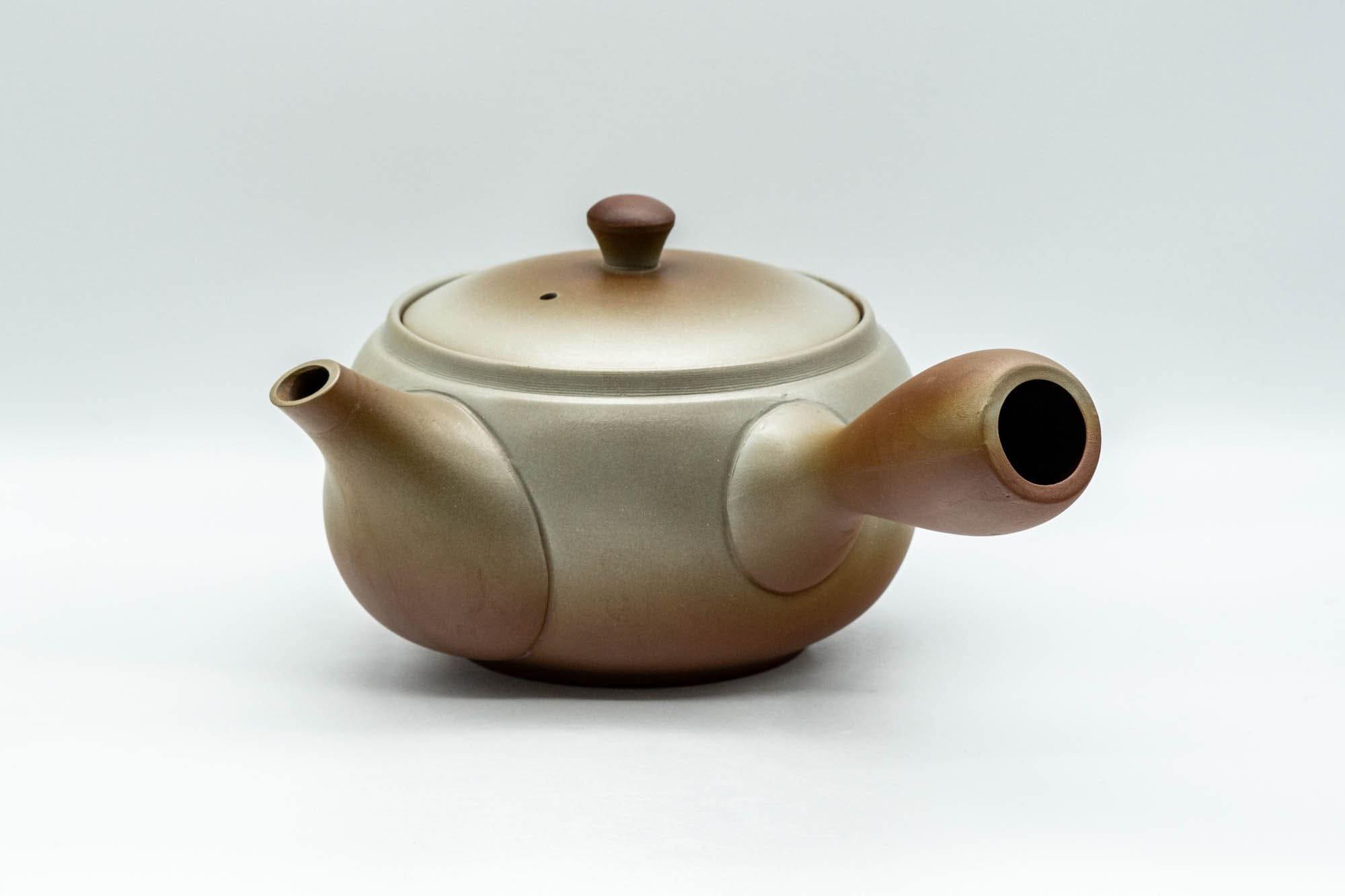 Japanese Kyusu - Large Brown Obi-ami 360 Filter Teapot - 550ml
