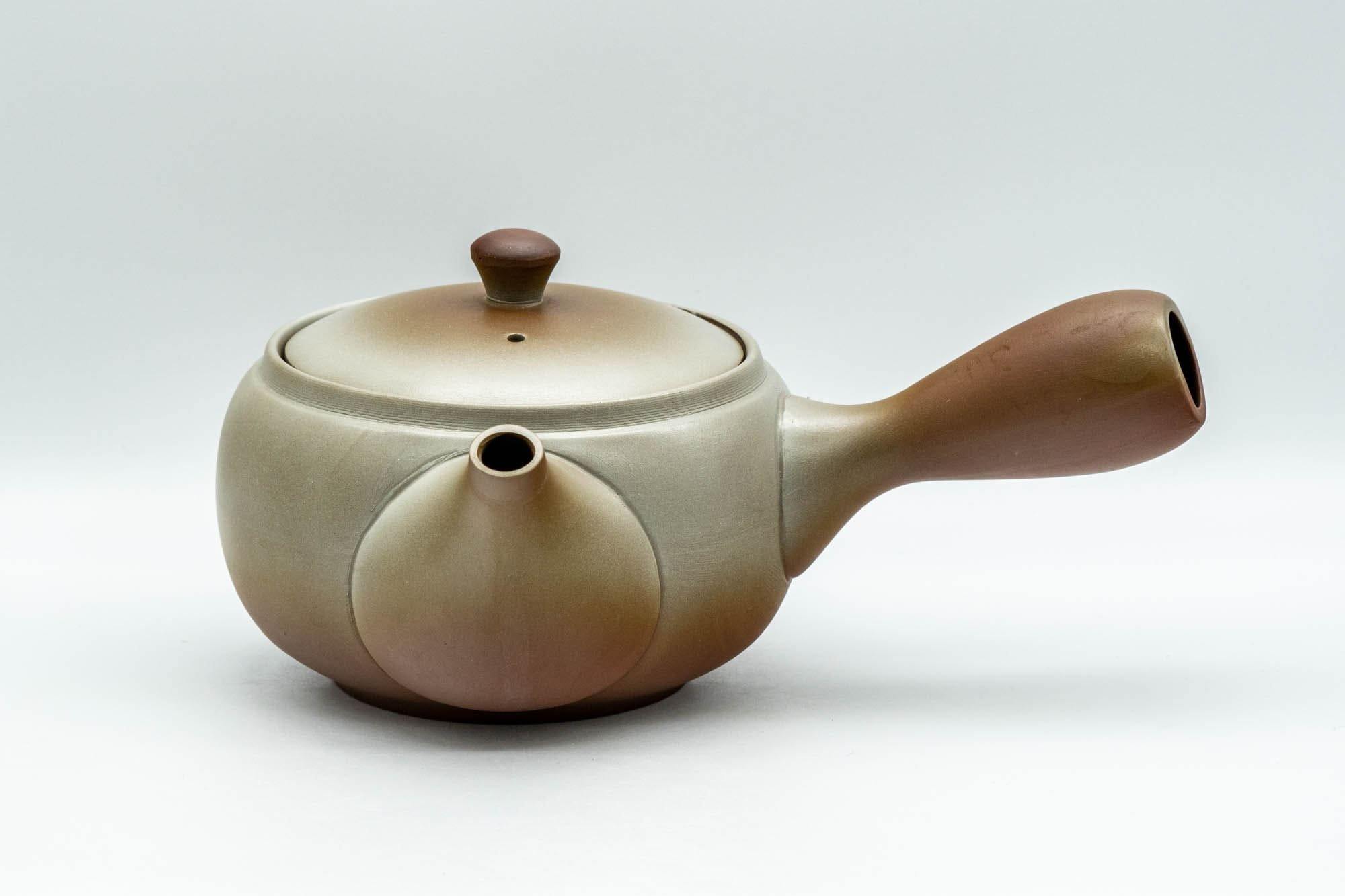 Japanese Kyusu - Large Brown Obi-ami 360 Filter Teapot - 550ml