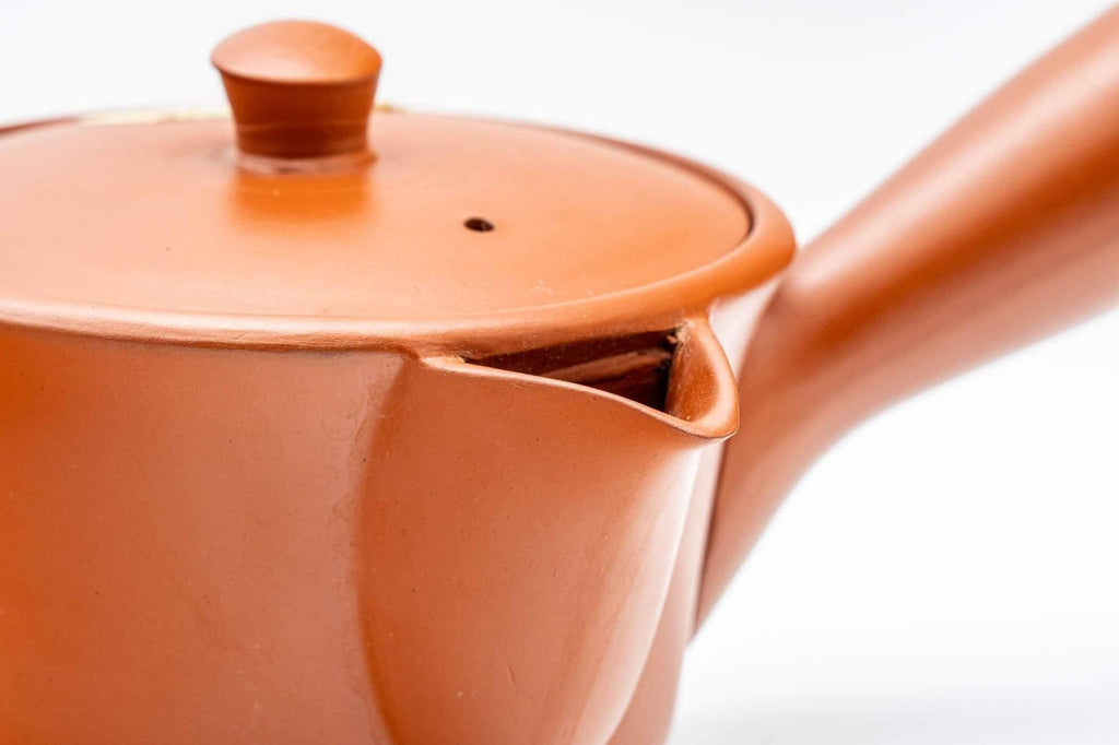 Japanese Kyusu - Small Houhin-style Tokoname-yaki Teapot - 175ml