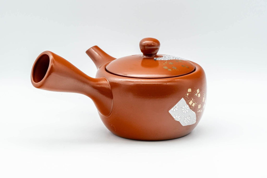 Japanese Kyusu - 常滑焼 Decorative Tokoname-yaki Teapot - 230ml