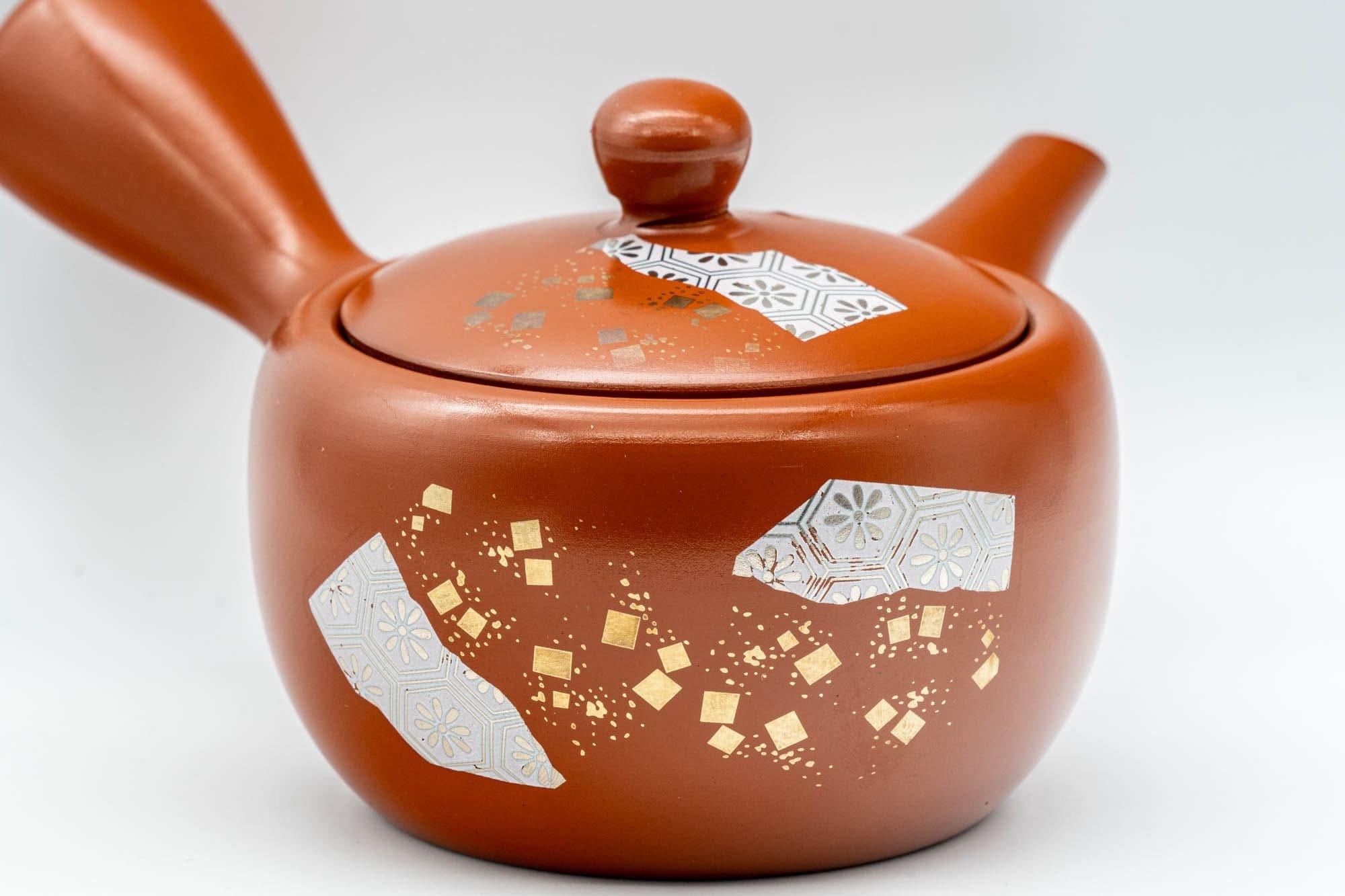 Japanese Kyusu - 常滑焼 Decorative Tokoname-yaki Teapot - 230ml