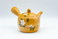 Japanese Kyusu - Decorative Plum Blossom Tokoname-yaki Teapot - 300ml