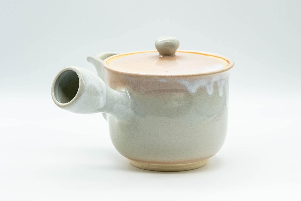 Japanese Kyusu - 椿窯 天鵬山 Tsubaki Kiln Hagi-yaki Teapot - 400ml