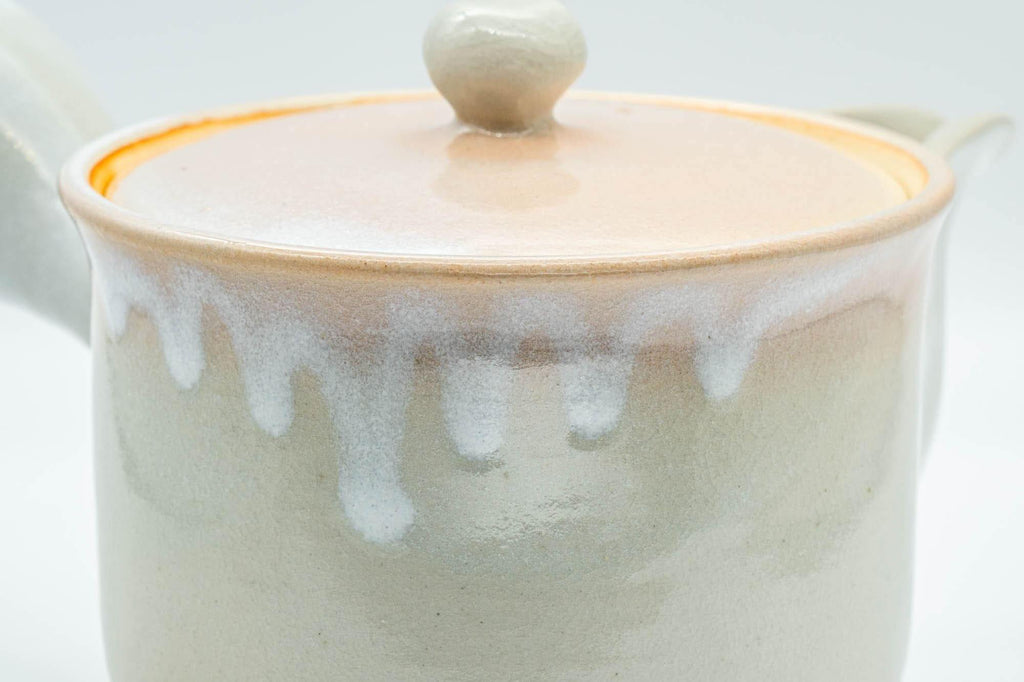 Japanese Kyusu - 椿窯 天鵬山 Tsubaki Kiln Hagi-yaki Teapot - 400ml