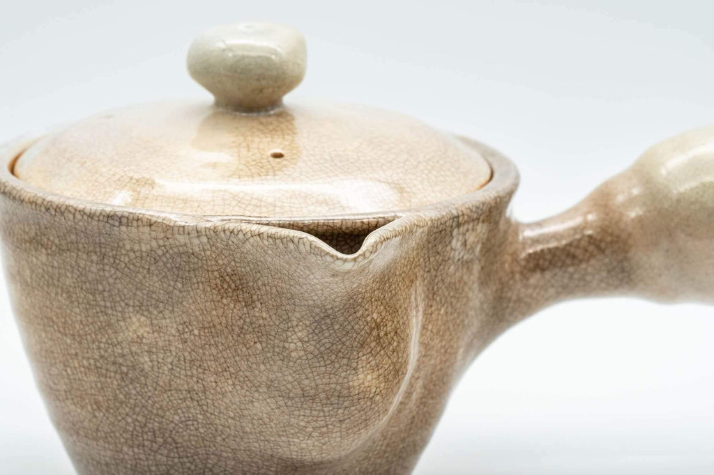Japanese Kyusu - Hagi-yaki Do-ake Teapot - 230ml