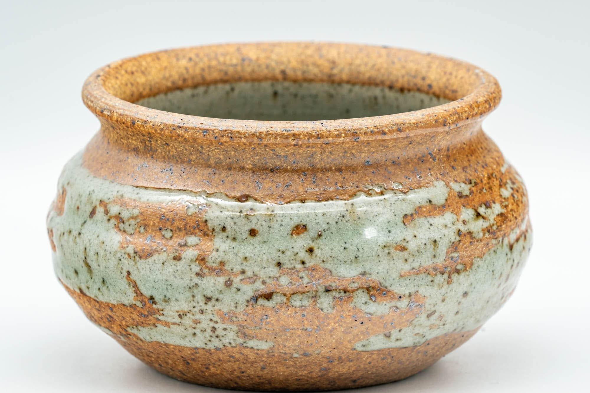 Japanese Kensui - 信楽焼 Small Shigaraki-yaki Water Bowl - 200ml