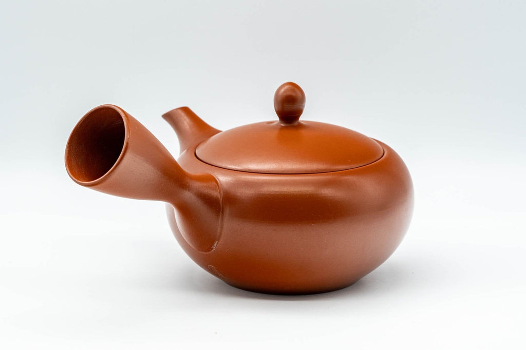 Japanese Kyusu - 高資窯 Takasuke Kiln - Sasame Filter Tokoname-yaki Teapot - 300ml