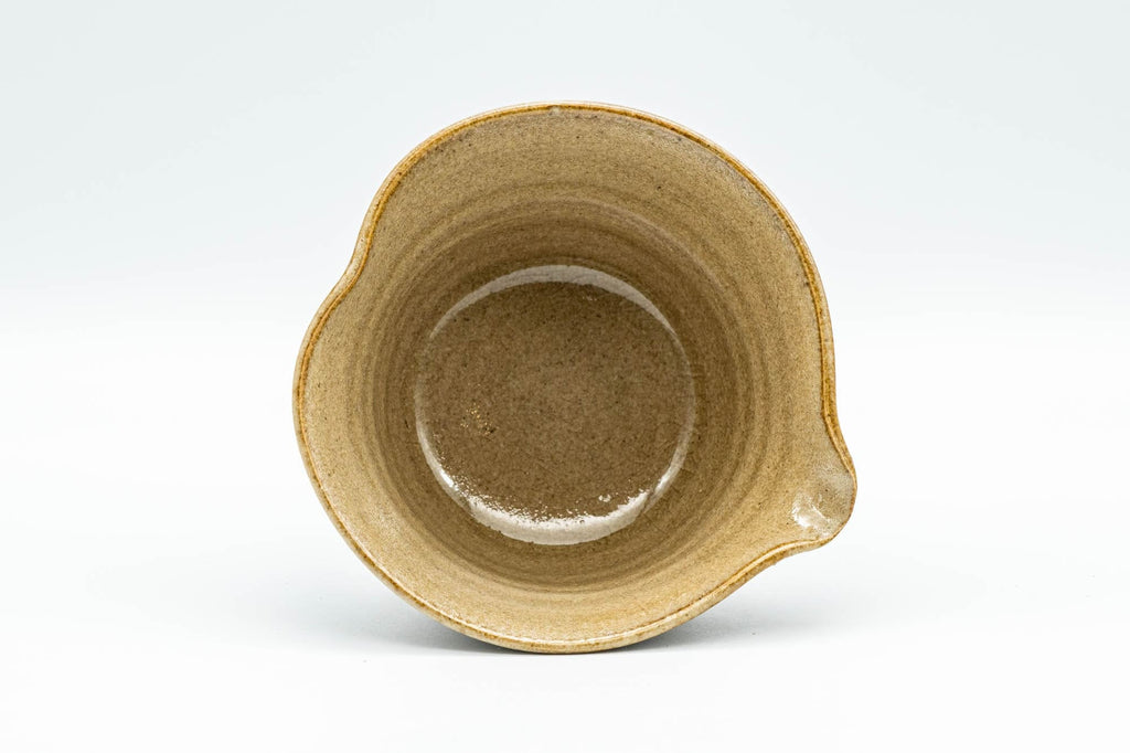 Japanese Tea Set - 大西忠左 Tadashi Onishi - Shigaraki-yaki Shiboridashi Teapot - Katakuchi Water Cooler - 3 Yunomi Teacups