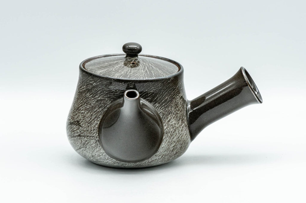 Japanese Tea Set - 臥牛 Yokoishi Gagyu Musashino Kyusu with 5 Yunomi