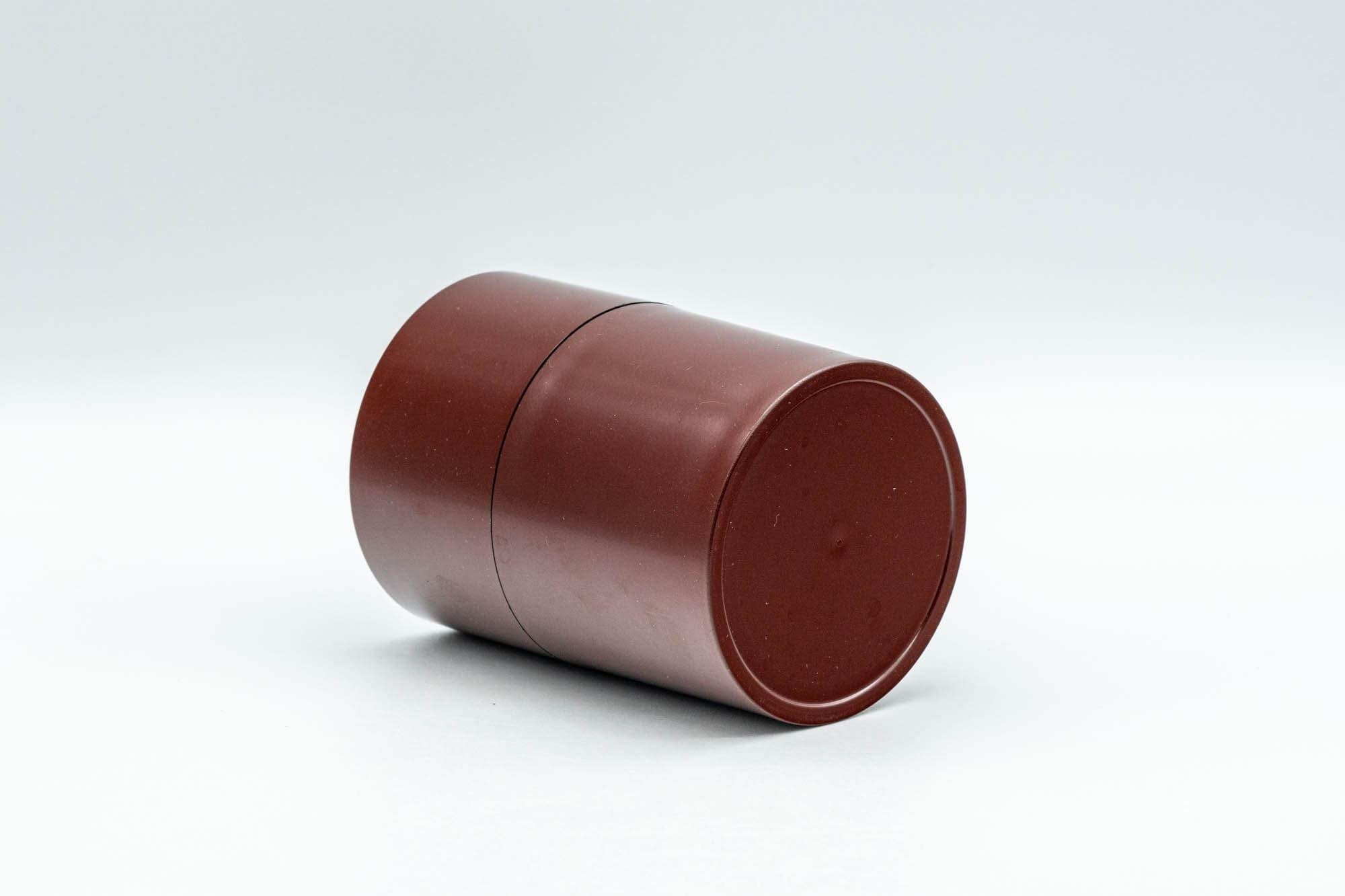 Japanese Chazutsu - Burgundy Red Tea Canister - 100ml