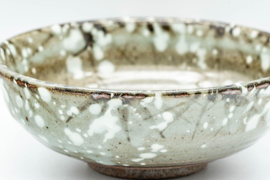 Japanese Bowl - Grey and White Spotted Summer Chawan - 250ml