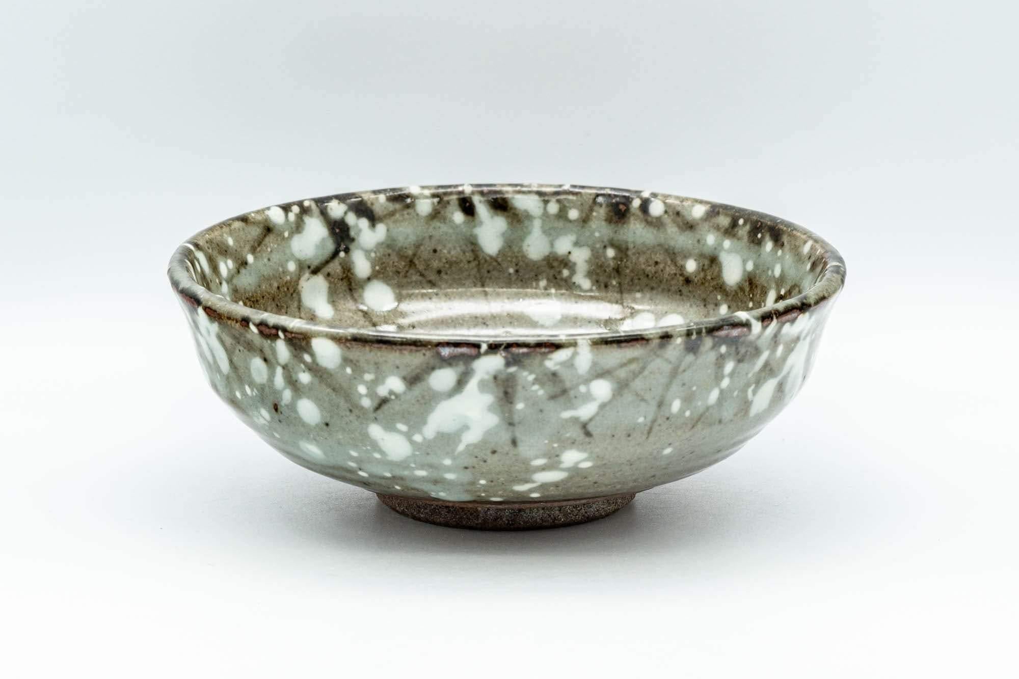 Japanese Bowl - Grey and White Spotted Summer Chawan - 250ml