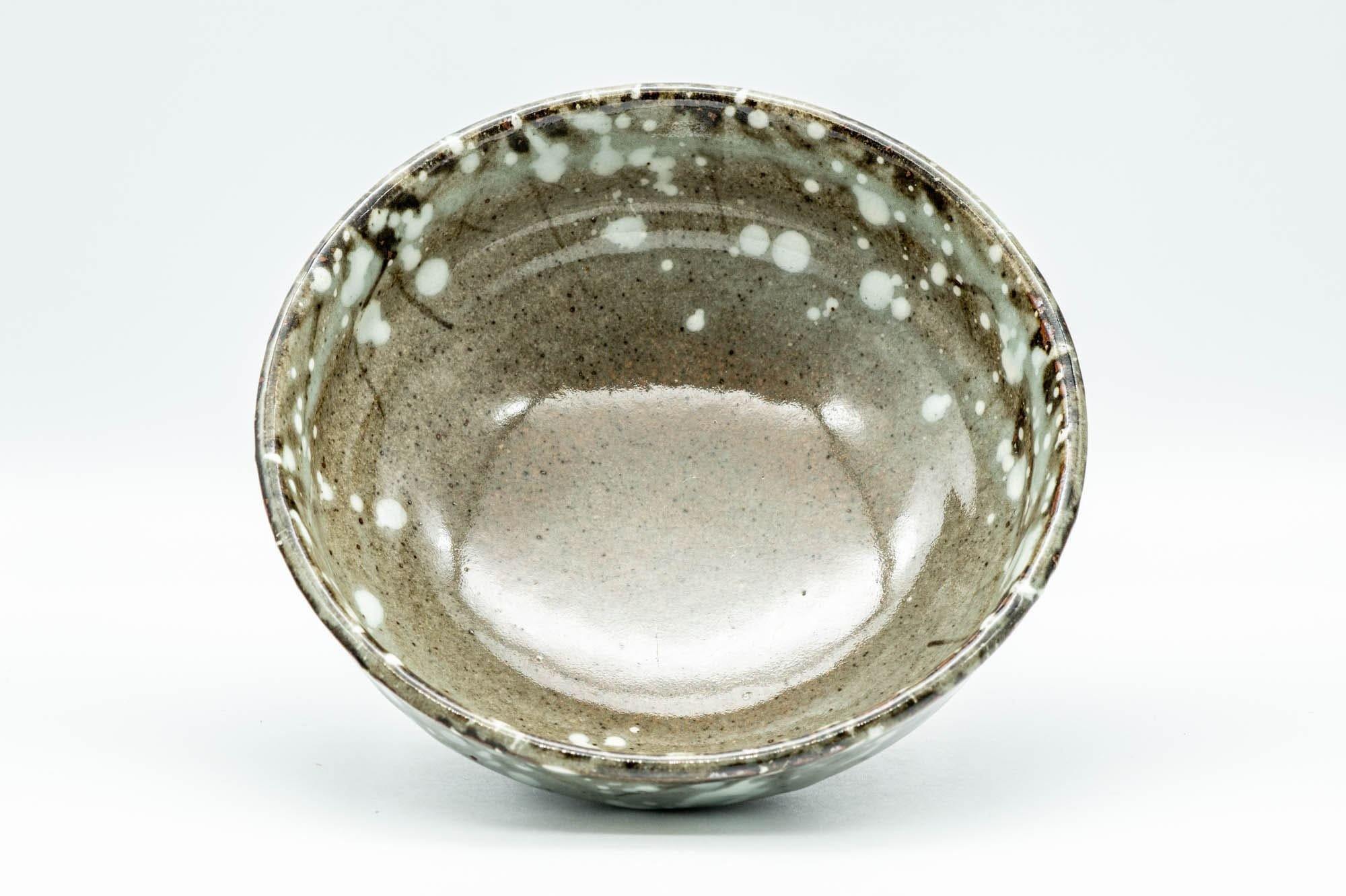 Japanese Bowl - Grey and White Spotted Summer Chawan - 250ml