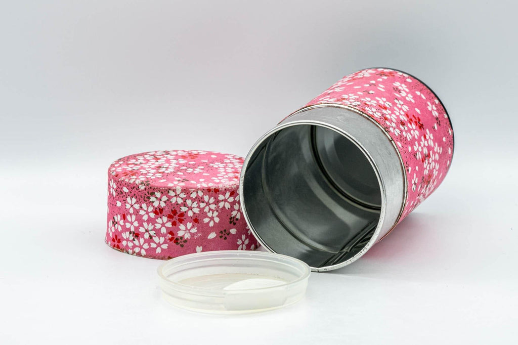 Japanese Chazutsu - Pink Sakura Tea Canister - 200ml