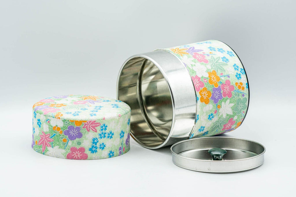 Japanese Chazutsu - Musical Momiji and Sakura Tea Canister- 300ml