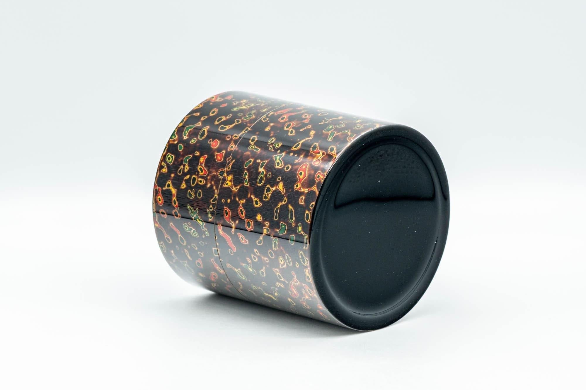 Japanese Chazutsu - 唐塗 Kara-nuri Urushi Lacquer Canister - 300ml