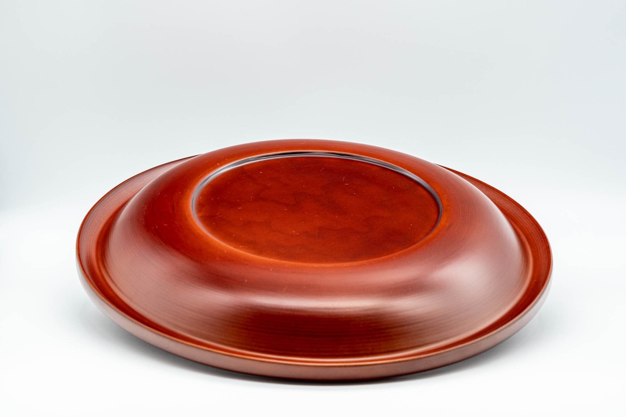 Japanese Kashibachi - Red Lacquer Sweets Tea Tray