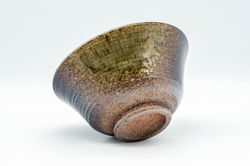 Japanese Matcha Bowl - 信楽焼 Burnt Glazed Shigaraki-yaki Chawan - 300ml