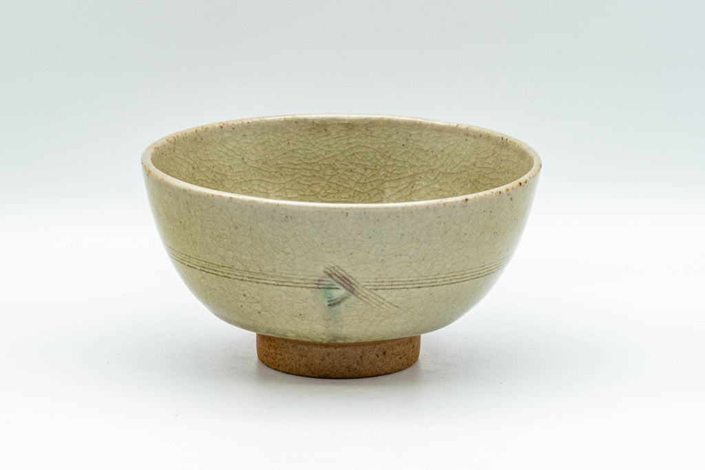 Japanese Matcha Bowl - Crazed Celadon Glazed Chawan - 200ml