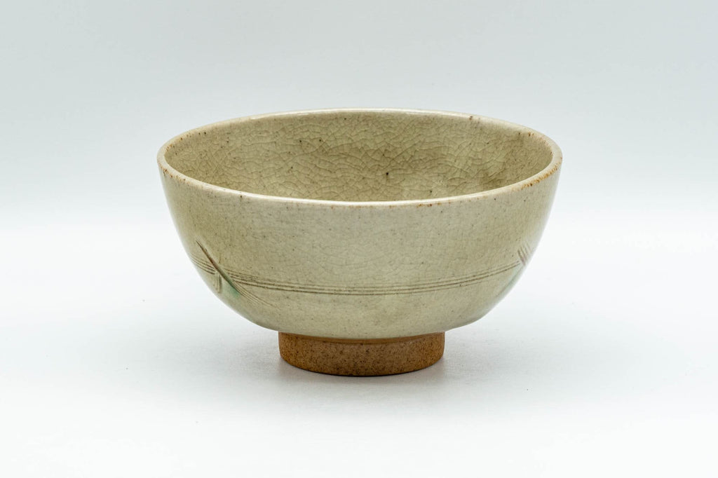 Japanese Matcha Bowl - Crazed Celadon Glazed Chawan - 200ml
