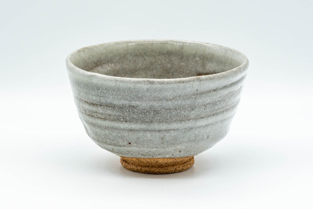 Japanese Matcha Bowl - Grey Swirling Ido-gata Chawan - 350ml