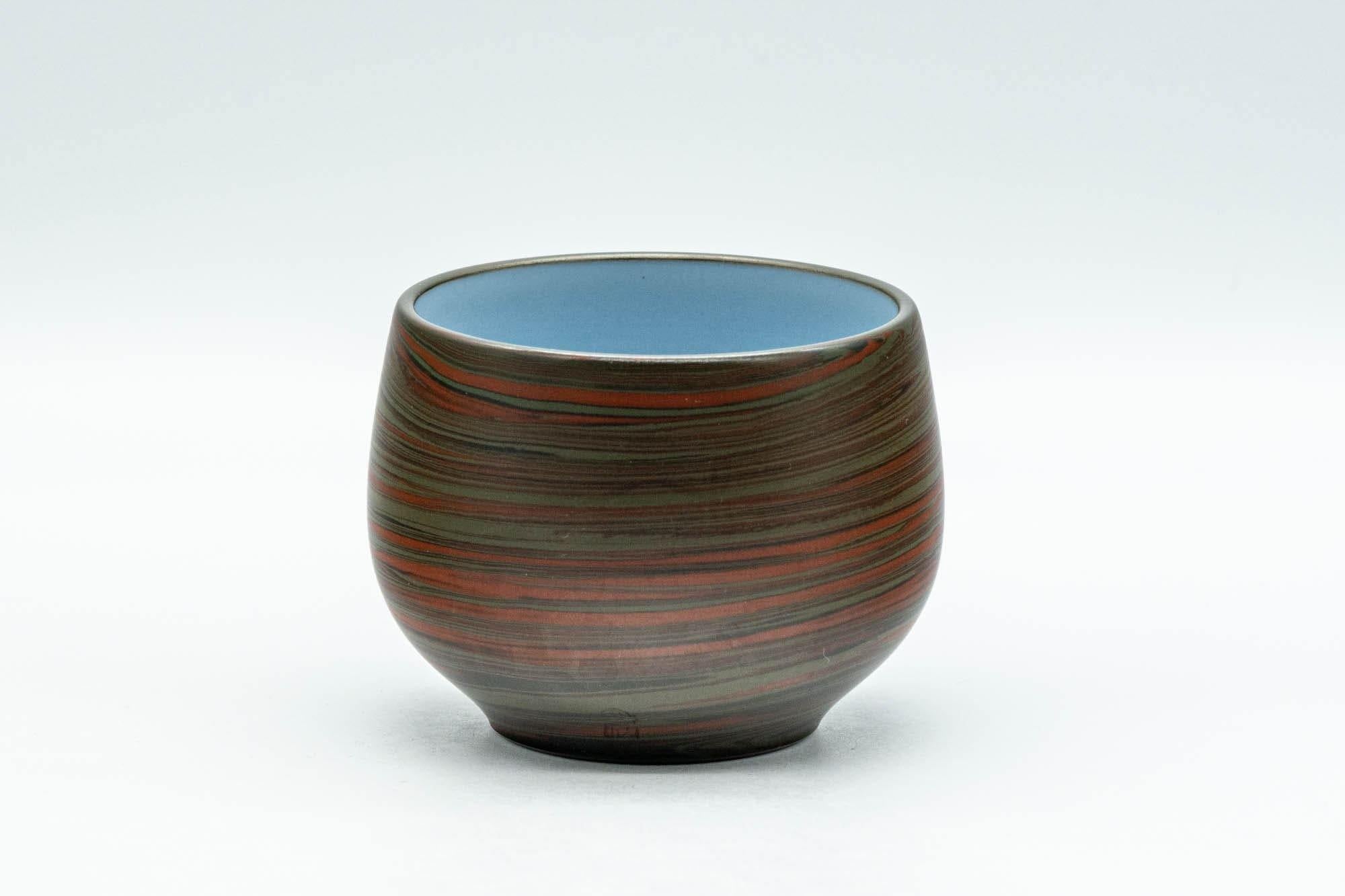 Japanese Teacup - 雲仙窯 Unzen Kiln Nerikomi Tokoname-yaki Yunomi - 120ml