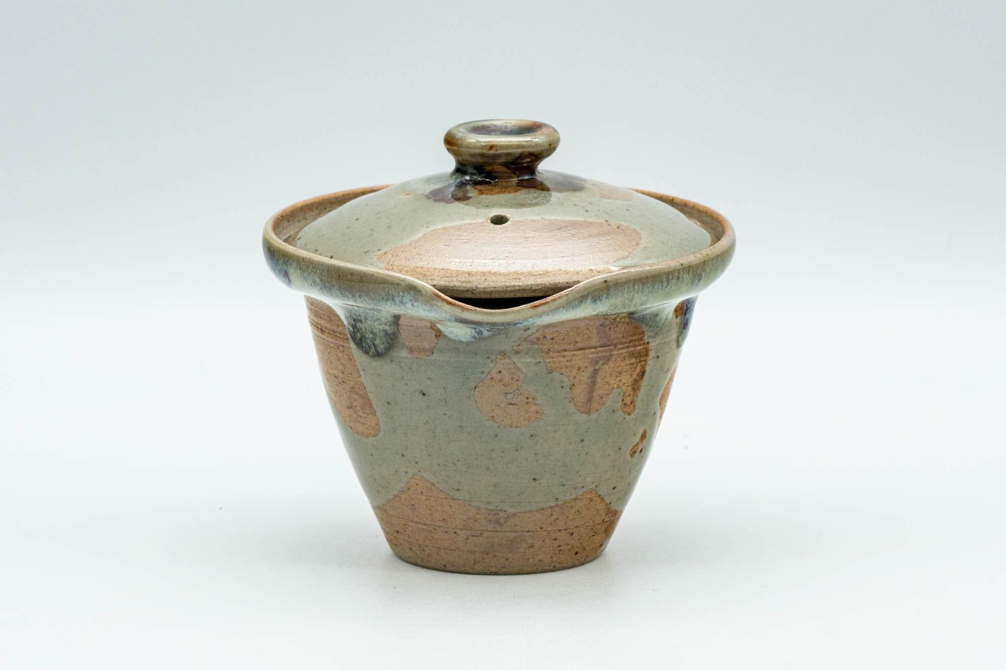 Japanese Shiboridashi - Hare's Fur Drip-Glazed Akogi-yaki Teapot - 90ml